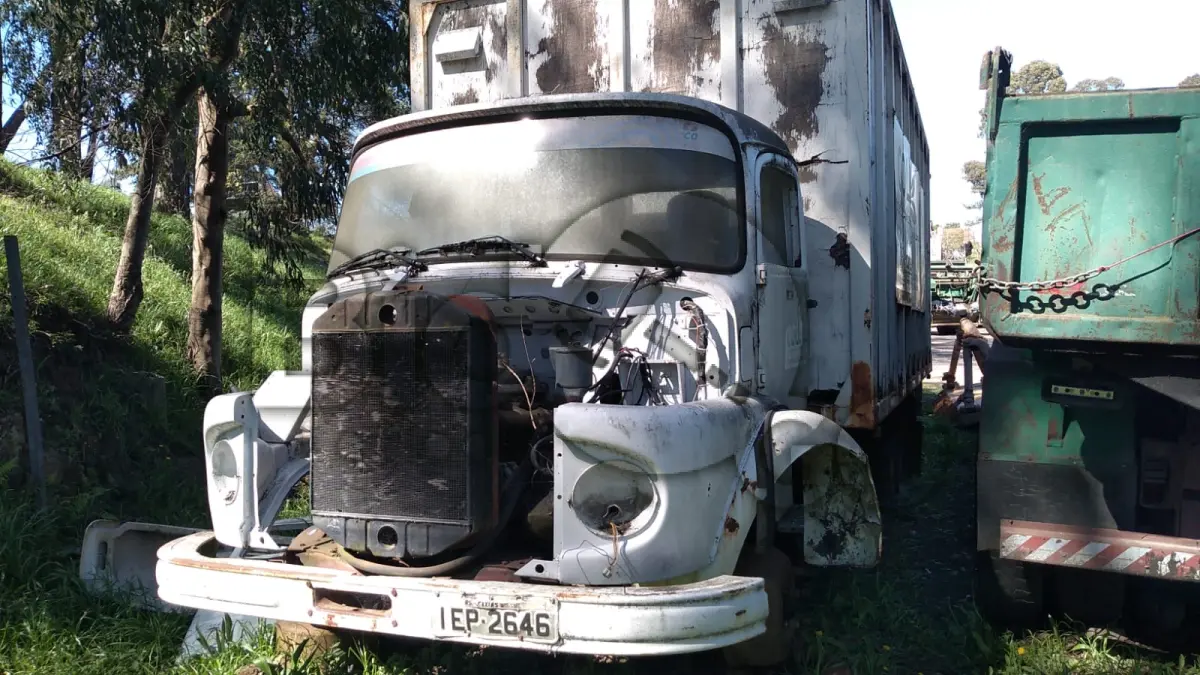 LOTE 006 - Caminhão M.BENZ/LK 1113,  Ano/modelo: 1975/1975, 
