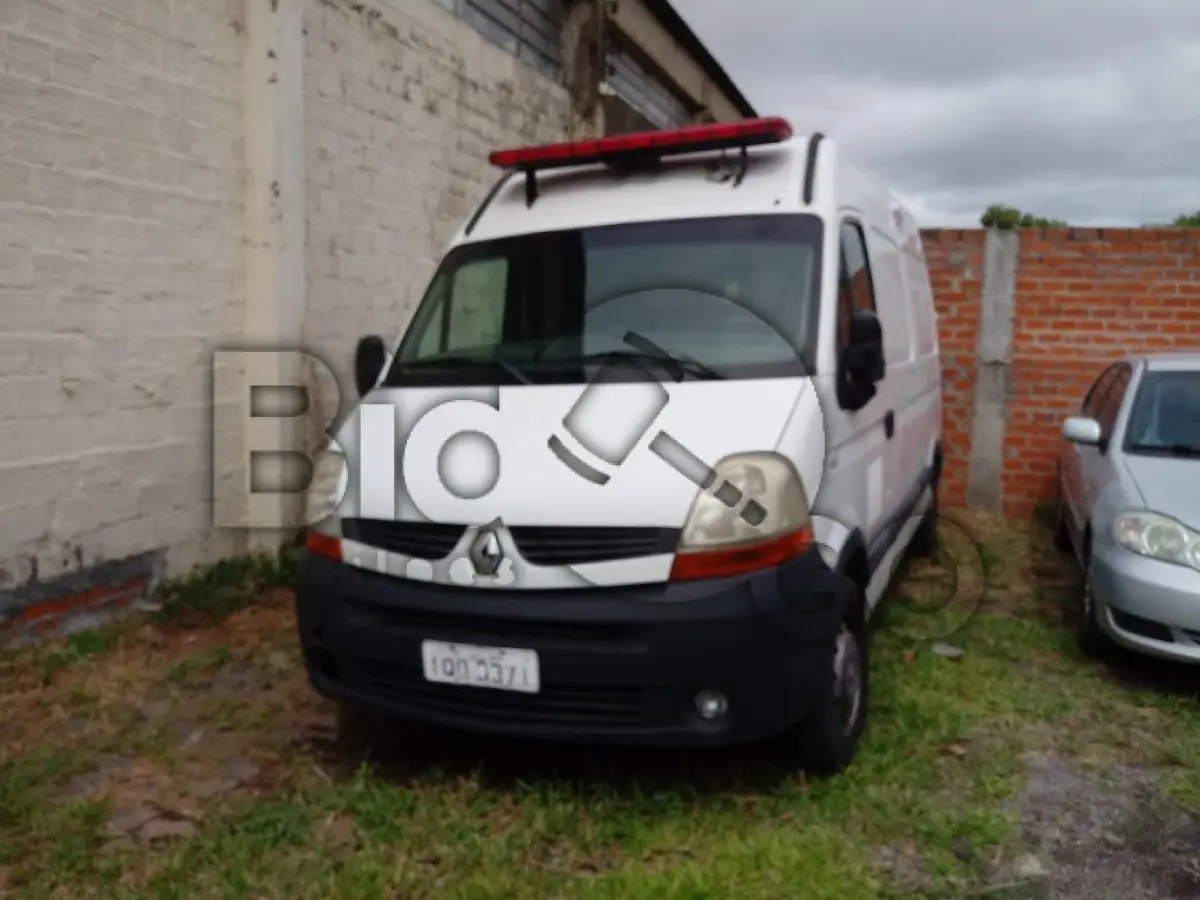 LOTE 013 - Caminhonete RENAULT/MASTER ALTECHAMB, Ano/modelo: 2009/2010