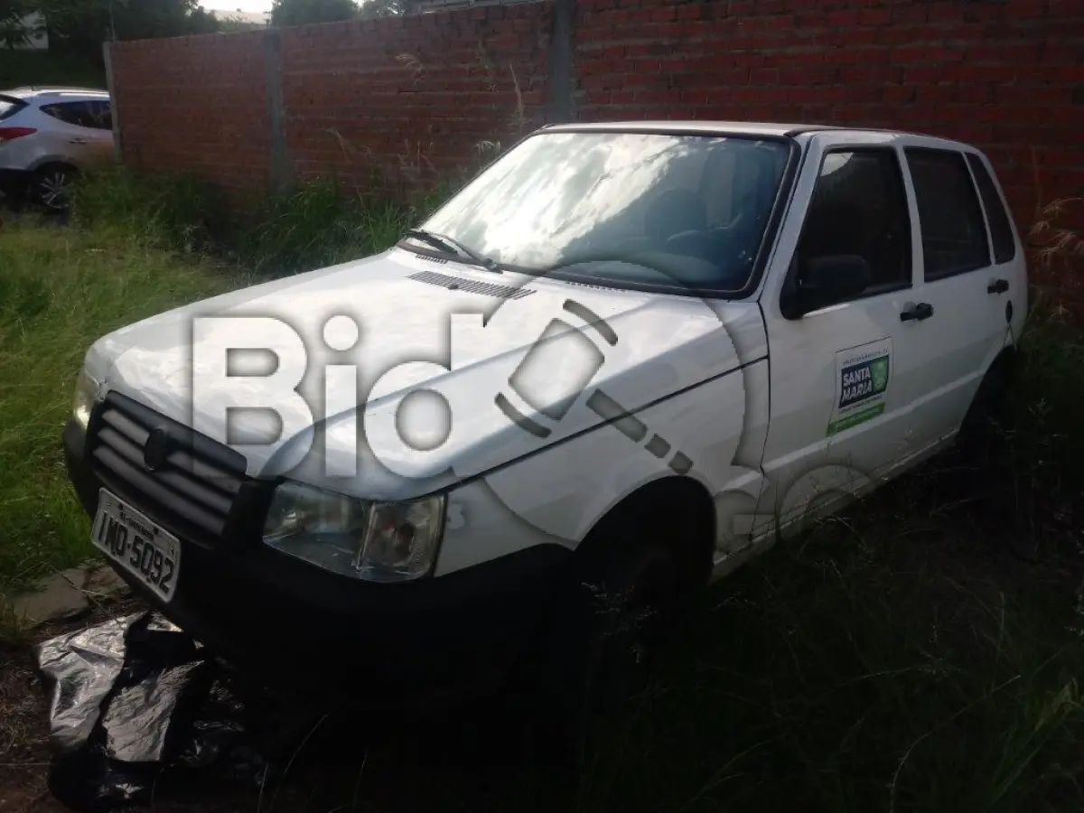 LOTE 003 - Automóvel FIAT/UNO MILLE FIRE FLEX,Ano/modelo: 2005/2006