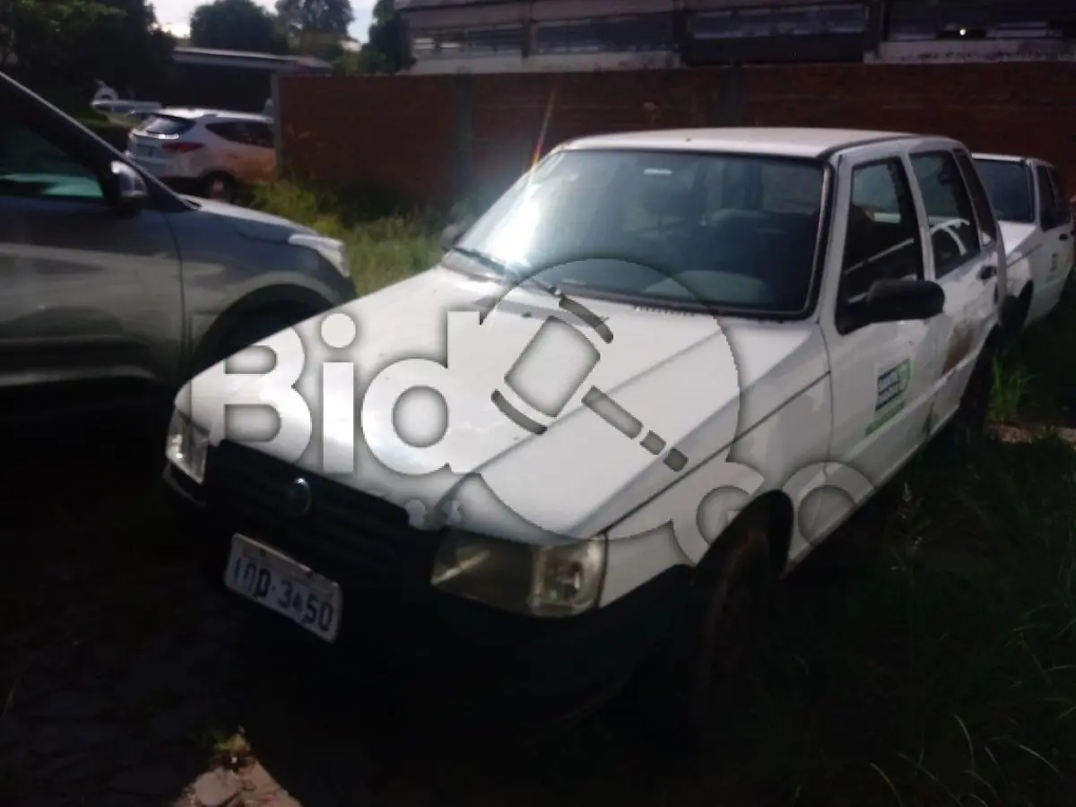 LOTE 004 - Automóvel FIAT/UNO MILLE FIRE FLEX, Ano/modelo: 2007/2008
