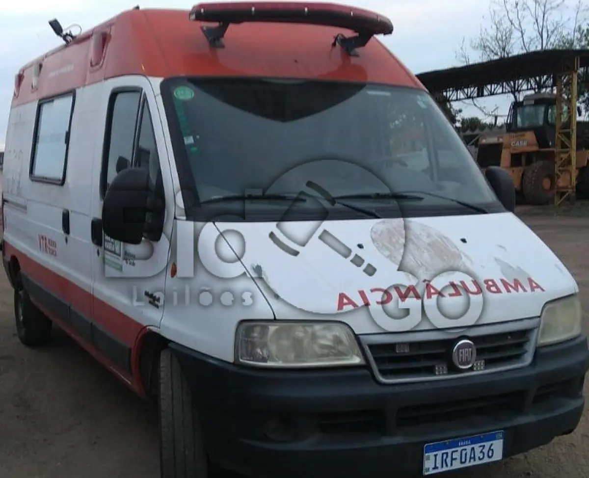 LOTE 025 - Caminhonete FIAT/DUCATO MC RONTANAMB, Ano/modelo: 2010/2011