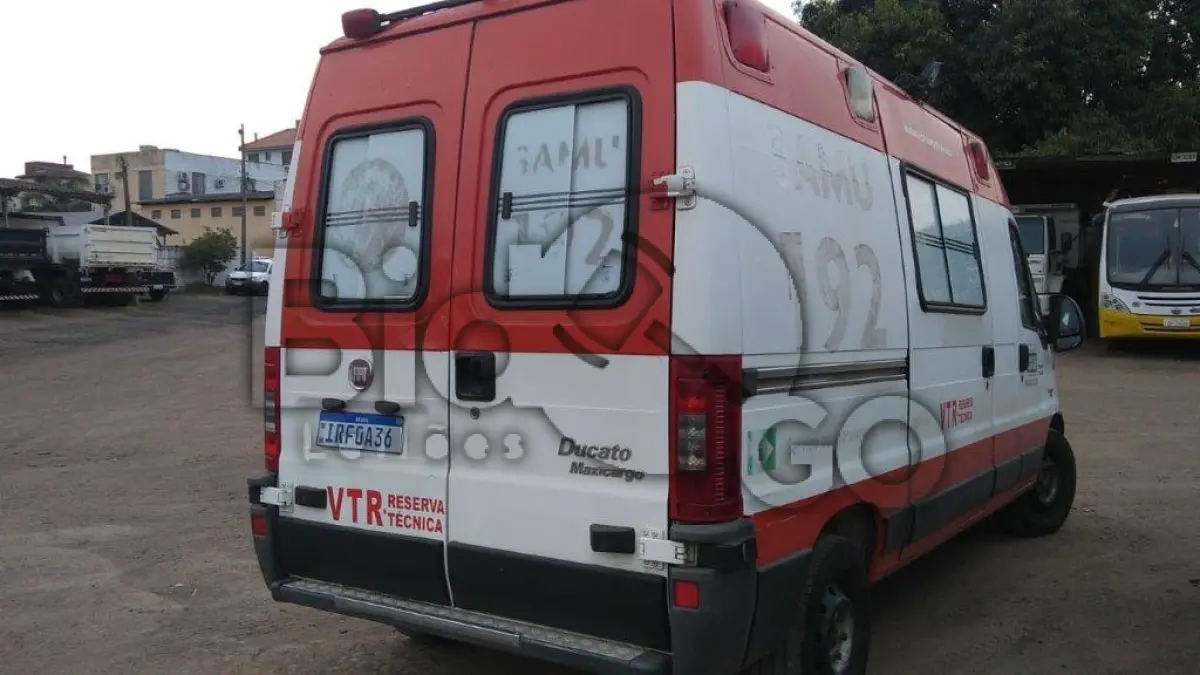 LOTE 025 - Caminhonete FIAT/DUCATO MC RONTANAMB, Ano/modelo: 2010/2011