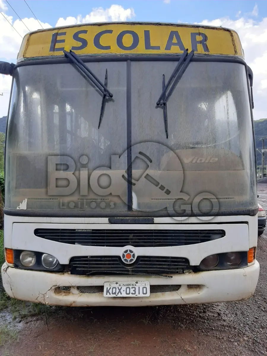 LOTE 006 - ÔNIBUS M.BENZ/MPOLO VIALE U, 51 Lugares, Fabricação/Modelo: 2006/2006
