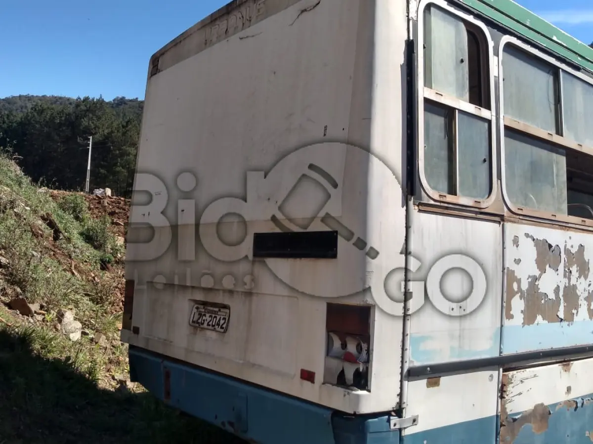 LOTE 007 - ONIBUS M.BENZ/OF 1315, 43 Lugares, Fabricação/Modelo: 1990/1991