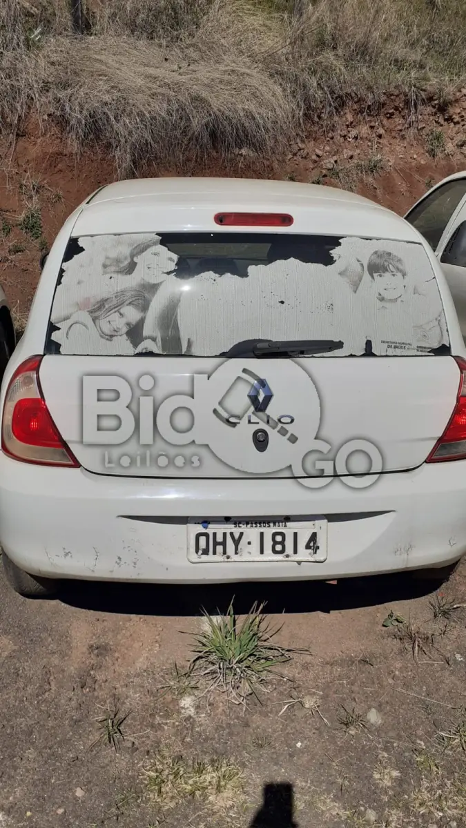 LOTE 017 - AUTOMOVEL I/RENAULT CLIO EXP1016VH, Fabricação/Modelo: 2016/2016