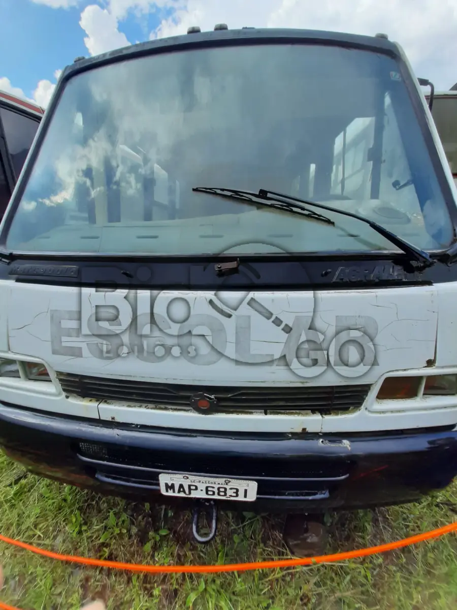LOTE 008 - ONIBUS AGRALE/MPOLO SENIOR GVUO, 34 Lugares, Fabricação/Modelo: 1999/1999, 