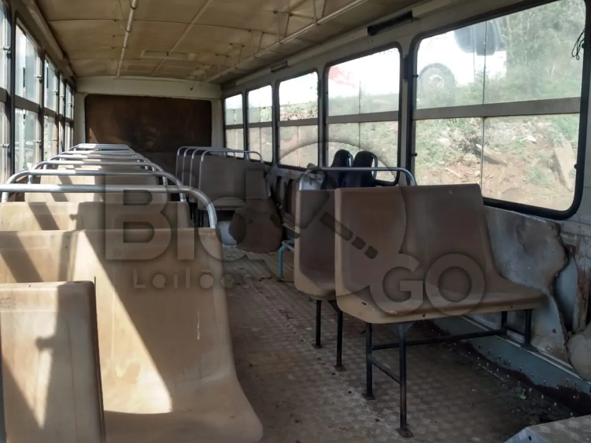 LOTE 007 - ONIBUS M.BENZ/OF 1315, 43 Lugares, Fabricação/Modelo: 1990/1991