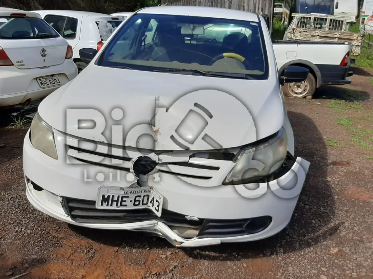LOTE 011 - AUTOMOVEL VW/GOL 1.0, Fabricação/Modelo: 2009/2009