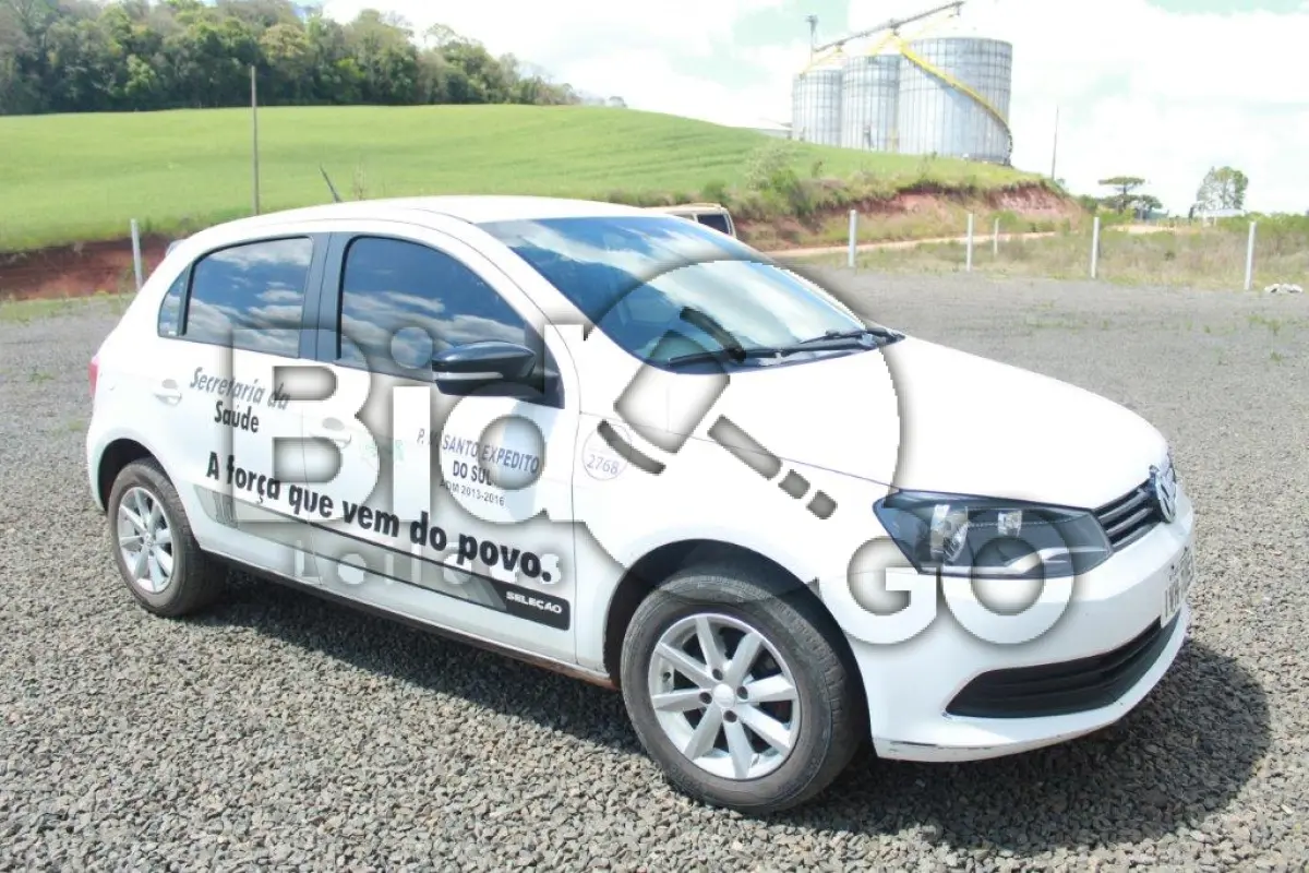 LOTE 007 - Um Automóvel GOL1.6 Seleção  marca Volkswagen, ano/modelo 2014