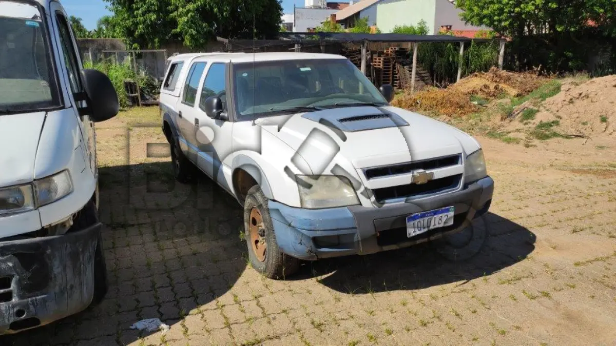LOTE 007 - Caminhoneta GM Chevrolet S10 Advantage 4x2, fab/mod: 2009/2010