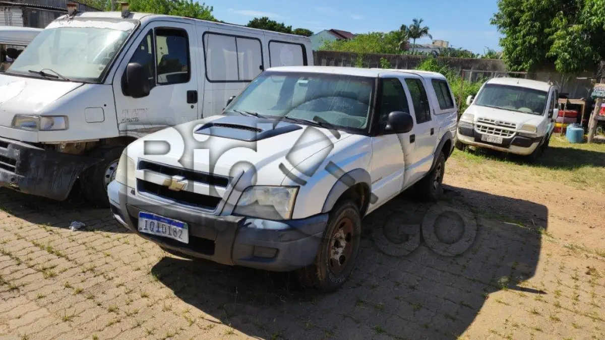 LOTE 007 - Caminhoneta GM Chevrolet S10 Advantage 4x2, fab/mod: 2009/2010