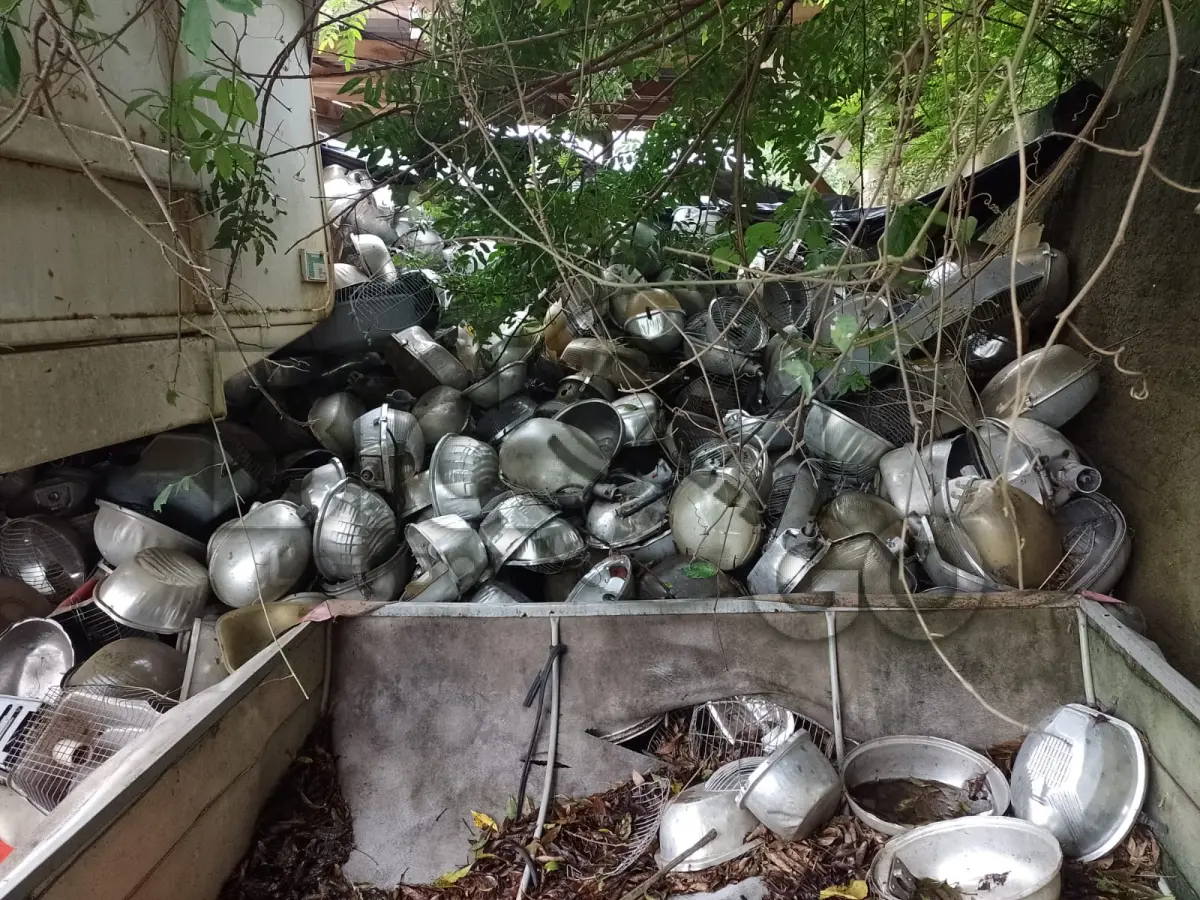 LOTE 002 -  sucata metálica em geral