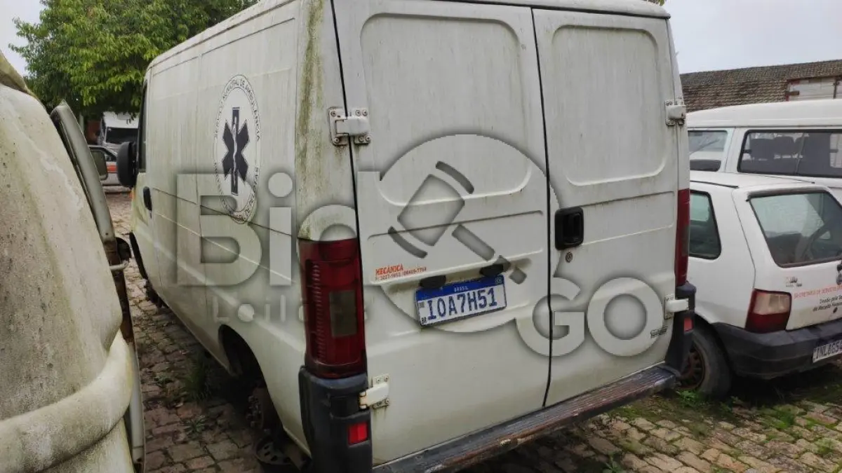 LOTE 016 - PEUGEOT / BOXER TH AMB - ANO 2007/2008