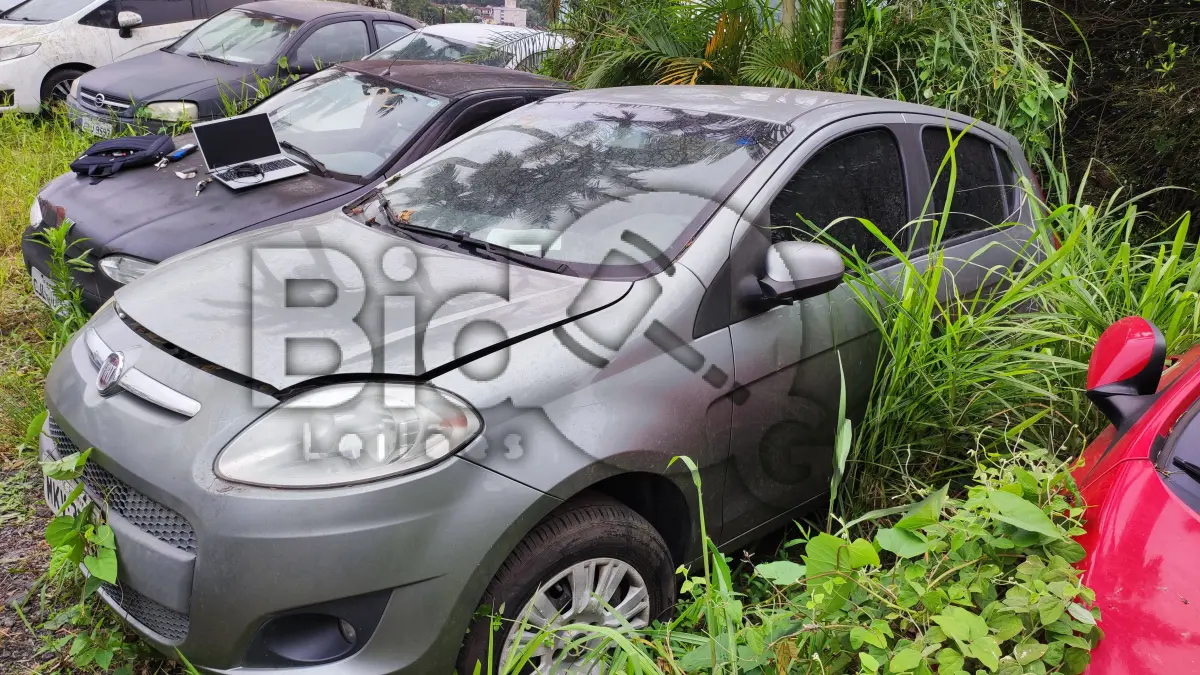 LOTE 005 - Espécie: PASSAGEIRO / Marca: FIAT / Modelo: PALIO ESSENCE 1.6 / Placa: MKV3228 / UF: SC / Município: Guaramirim / Ano fabricação: 2012 / Ano modelo: 2013 / Cor: CINZA / Chassi: 9BD196283D2117699 / Motor: 310A50112357987 / RENAVAM: 00503255645