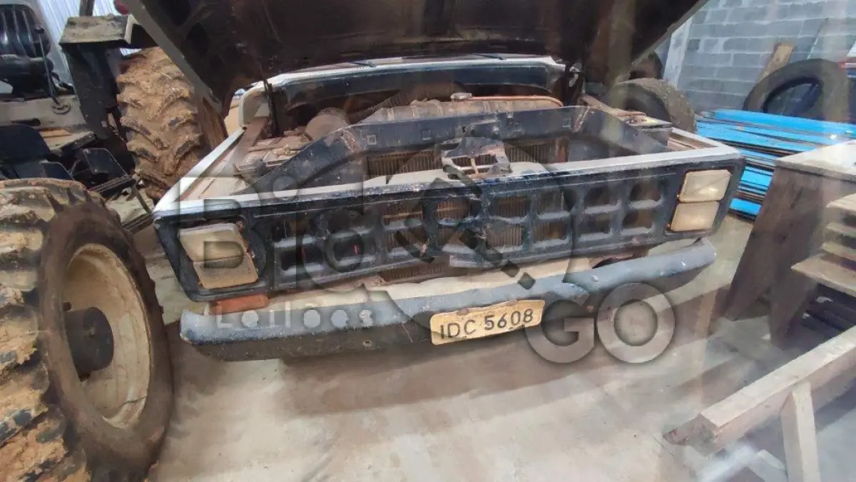 LOTE 001 - CAMIONETA FORD/F1000, Fabricação/Modelo: 1987/1987