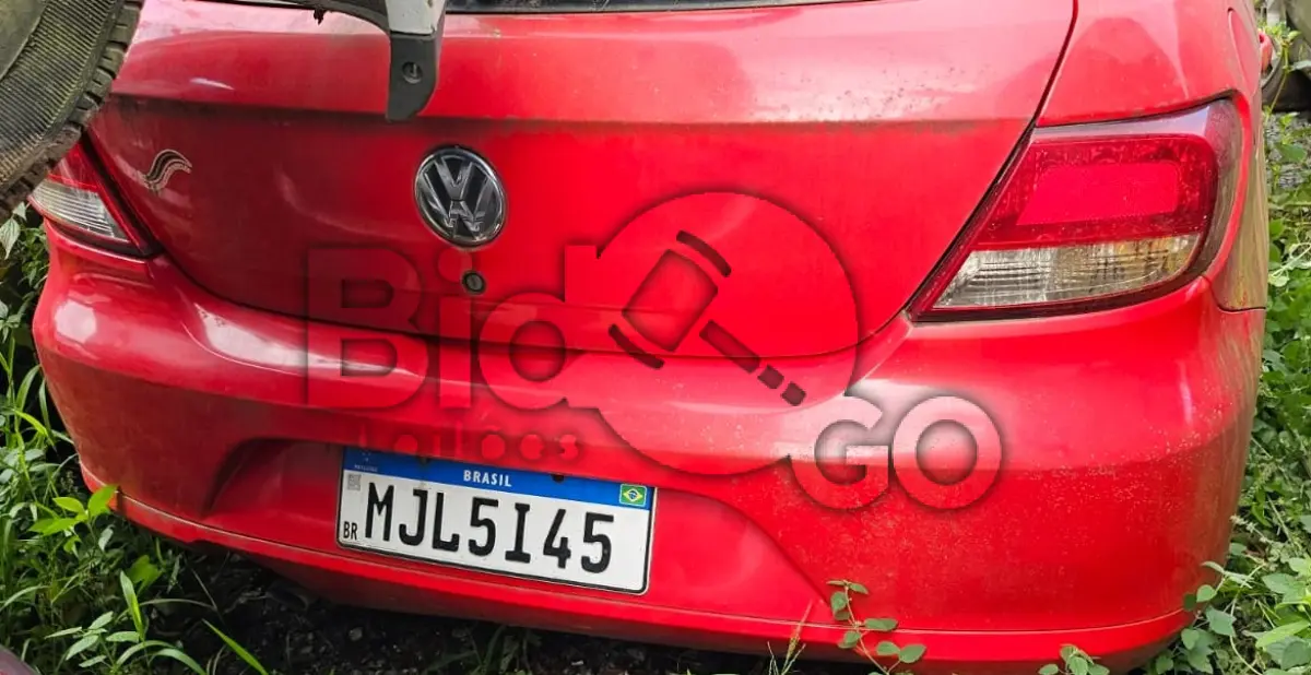 LOTE 012 - Espécie: PASSAGEIRO / Marca: VW / Modelo: GOL 1.6 / Placa: MJL5I45 / UF: SC / Município: Schroeder / Ano fabricação: 2012 / Ano modelo: 2012 / Cor: VERMELHA / Chassi: 9BWAB05U8DT043537 / Motor: CCRA30897 / RENAVAM:00475978803