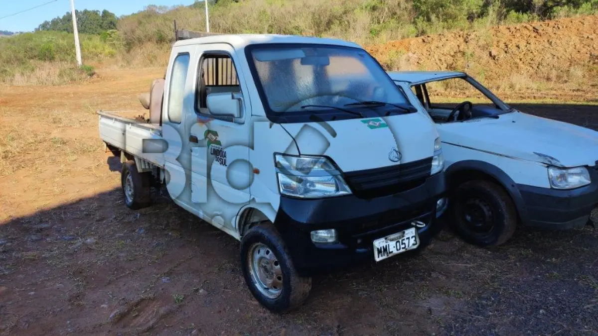 LOTE 008 - CAMINHONETE I/CHANGAN CHANA SC1026W, Fabricação/Modelo: 2011/2012