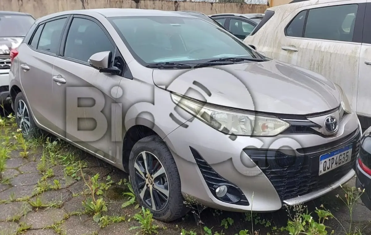 LOTE 010 - YARIS HB XS 15 AT / Ano fabricação: 2019 / Ano modelo: 2019 / Cor: PRATA