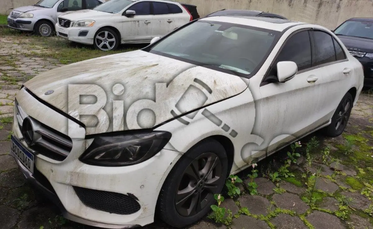 LOTE 005 - M.BENZ / Modelo: C250 / Ano fabricação: 2017 / Ano modelo: 2017 / Cor: BRANCA 