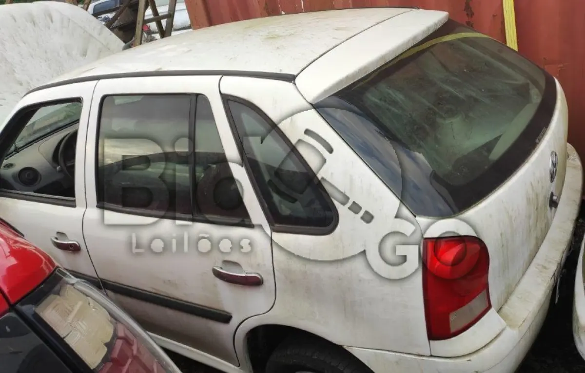 LOTE 059 - Espécie: PASSAGEIRO / Marca: VW / Modelo: GOL 1.0 / Placa: NGR6907 / UF: PR / Município: São José dos Pinhais / Ano fabricação: 2007 / Ano modelo: 2008 / Cor: BRANCA / Chassi: 9BWCA05W88T085130 / Motor: BNW333061 / RENAVAM: 00935905006