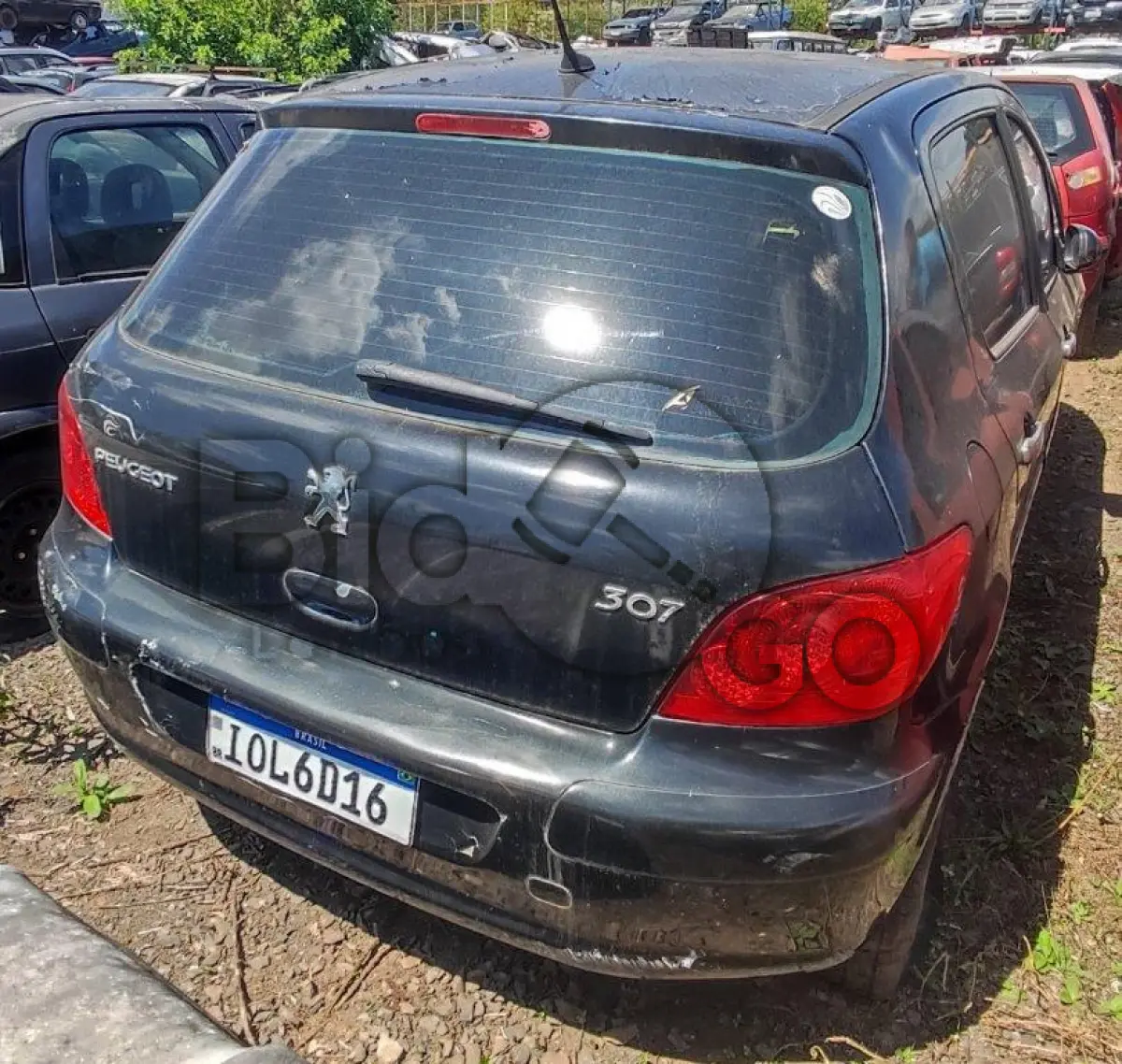 LOTE 008 - Espécie: PASSAGEIRO / Marca: I / Modelo: PEUGEOT 307 20S FELINE / Placa: IOL6D16 / UF: RS / Município: Porto Alegre / Ano fabricação: 2007 / Ano modelo: 2008 / Cor: PRETA / Chassi: 8AD3CRFJ48G054621 / Motor: RS0062982 / RENAVAM: 00951302647