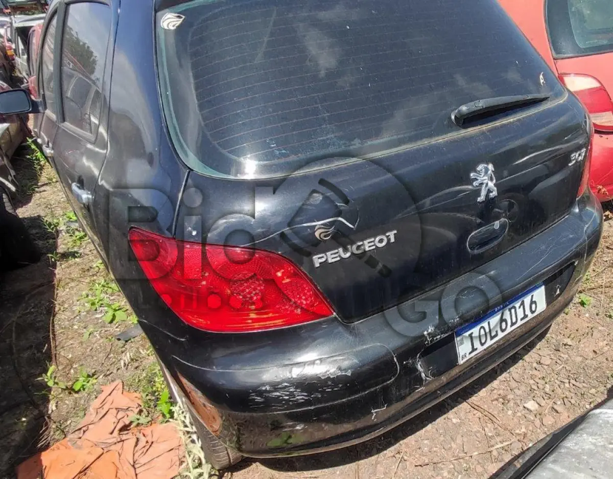 LOTE 008 - Espécie: PASSAGEIRO / Marca: I / Modelo: PEUGEOT 307 20S FELINE / Placa: IOL6D16 / UF: RS / Município: Porto Alegre / Ano fabricação: 2007 / Ano modelo: 2008 / Cor: PRETA / Chassi: 8AD3CRFJ48G054621 / Motor: RS0062982 / RENAVAM: 00951302647