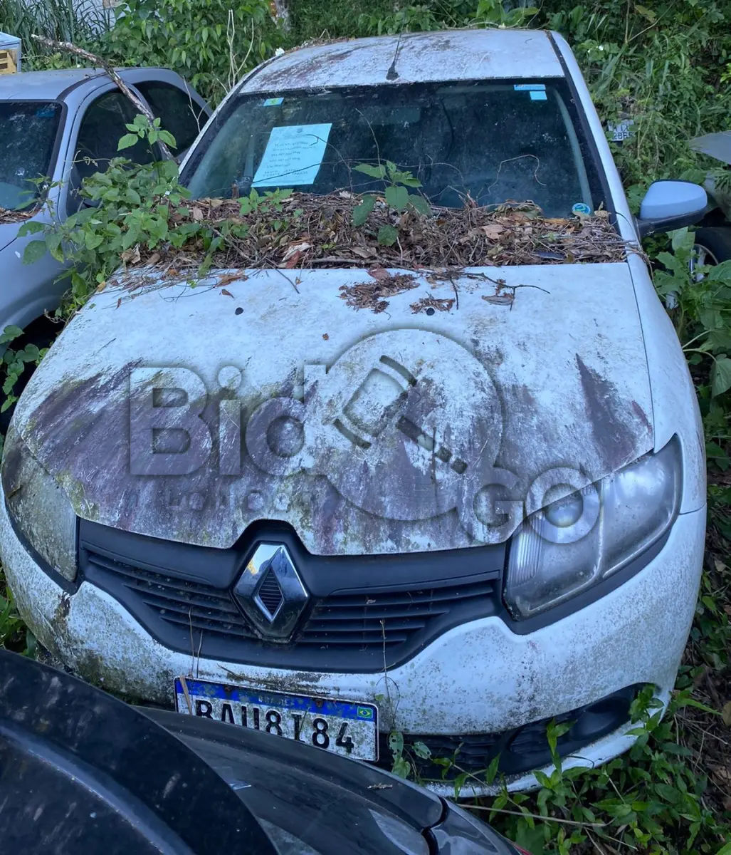 LOTE 004 - Espécie: PASSAGEIRO / Marca: RENAULT / Modelo: SANDERO AUTH 10 / Placa: BAU8I84 / UF: SC / Município: Joinville / Ano fabricação: 2016 / Ano modelo: 2016 / Cor: BRANCA / Chassi: 93Y5SRD04GJ549836 / Motor:D4DJ754Q191531 RENAVAM: 01098632670