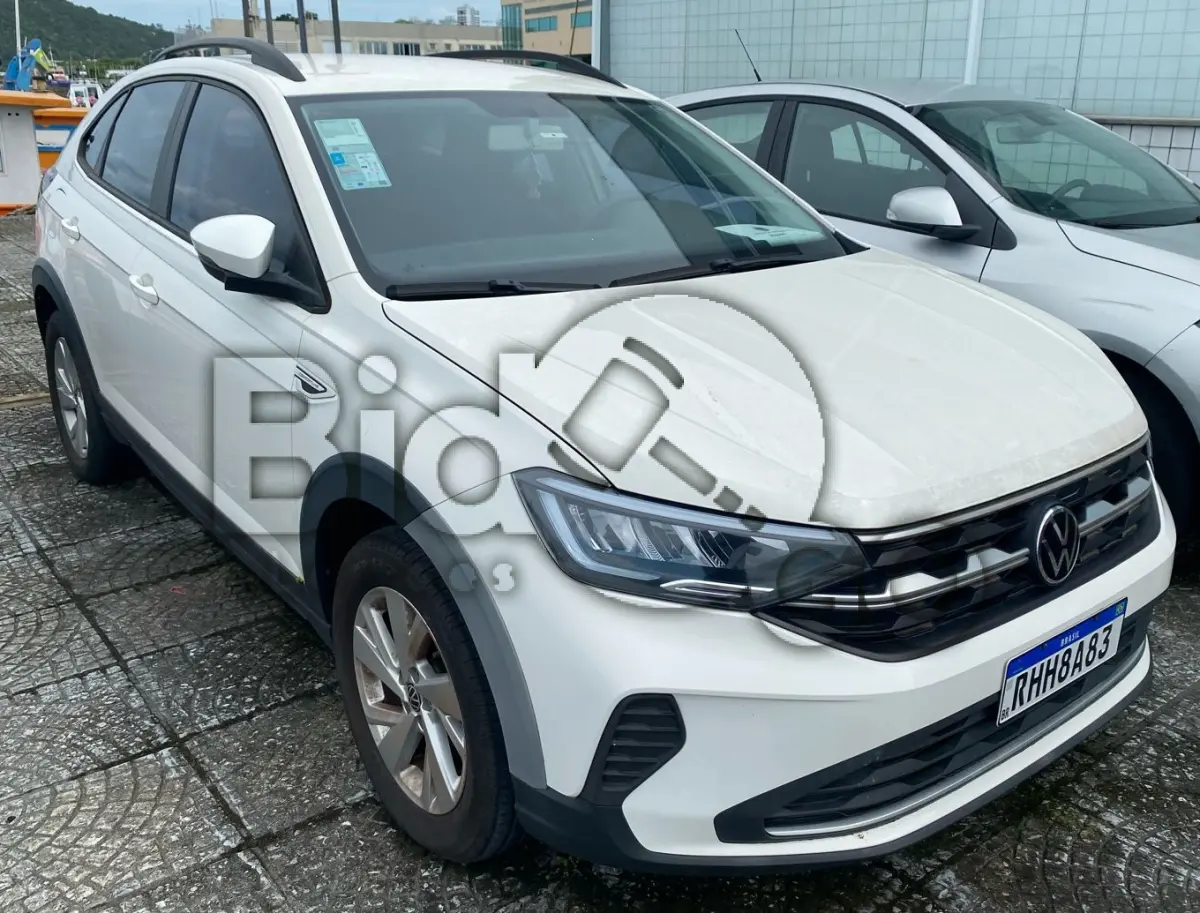 LOTE 002 - Espécie: PASSAGEIRO / Marca: VW / Modelo: NIVUS CL TSI AD / Placa: RHH8A83 / UF: PR / Município: Curitiba / Ano fabricação: 2021 / Ano modelo: 2021 / Cor: BRANCA / Chassi: 9BWCH6CH8MP055034 / Motor: DHS326655 RENAVAM: 01271358198