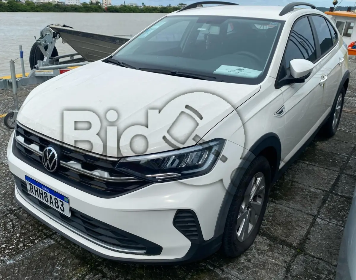 LOTE 002 - Espécie: PASSAGEIRO / Marca: VW / Modelo: NIVUS CL TSI AD / Placa: RHH8A83 / UF: PR / Município: Curitiba / Ano fabricação: 2021 / Ano modelo: 2021 / Cor: BRANCA / Chassi: 9BWCH6CH8MP055034 / Motor: DHS326655 RENAVAM: 01271358198