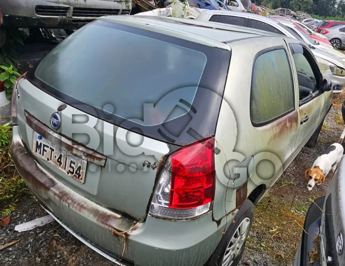 LOTE 025 - Espécie: AUTOMOVEL / Marca: FIAT / Modelo: PALIO FIRE FLEX / Placa: MFT4154 / UF: SC / Município: Joinville / Ano fabricação: 2008 / Ano modelo: 2008 / Cor: VERDE / Chassi: 9BD17106G85269137 / Motor: 178F10118275442 / RENAVAM: 972145990