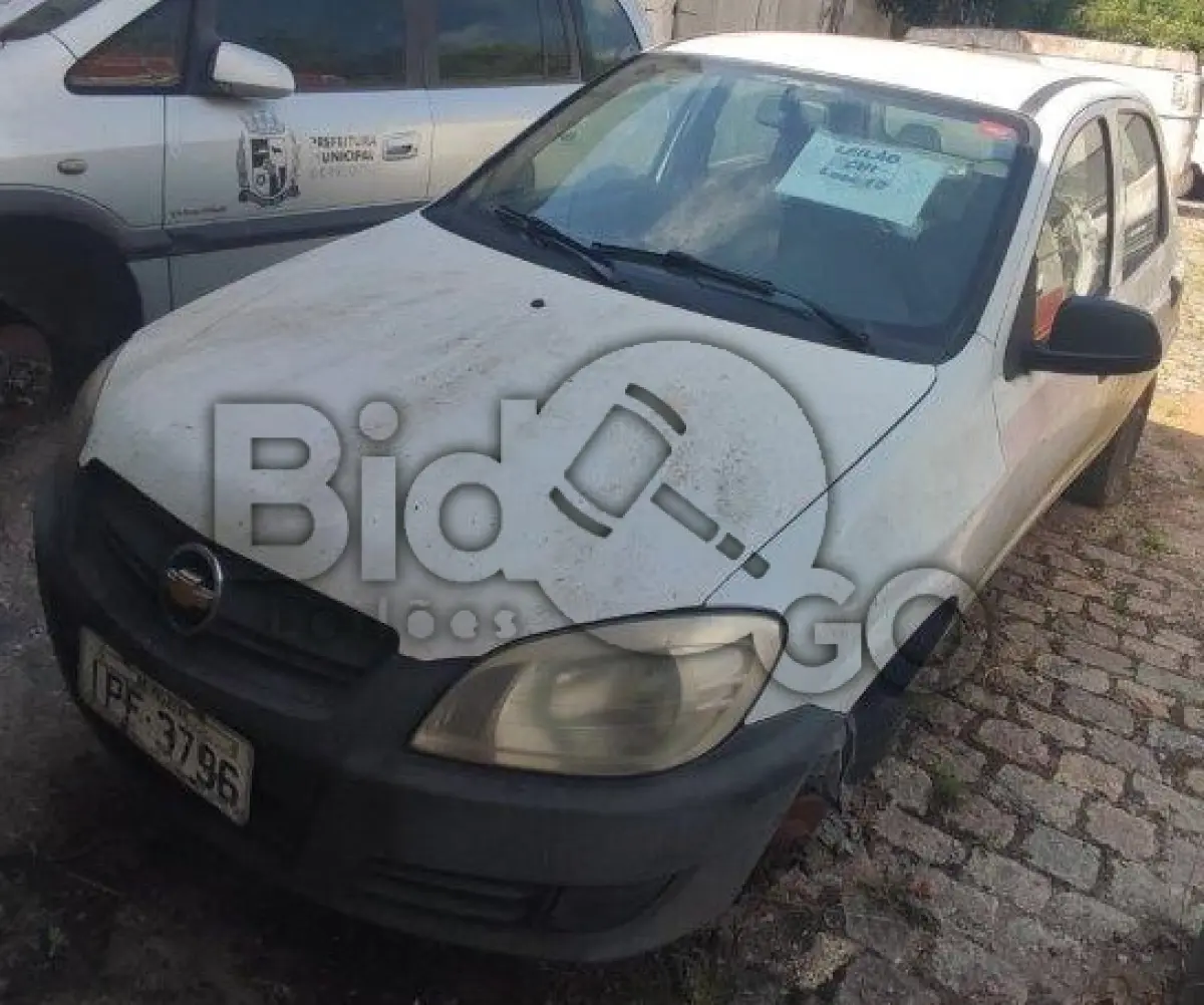 LOTE 019 - GM Celta Spirit, Placa: IPF3796, Ano/Modelo: 2008/2009, Renavam: 987466410, C/ motor.