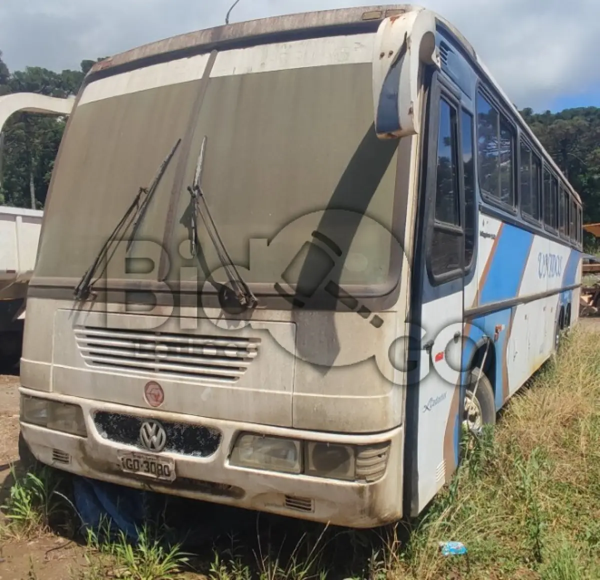 LOTE 002 - Ônibus, Marca/Modelo: VW/COMIL CAMPIONE R, Fabricação/Modelo: 1997/1997