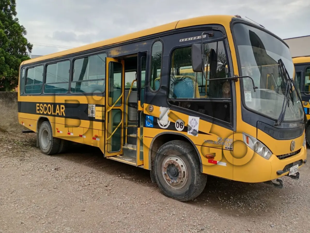 LOTE 013 - Ônibus VW/15.190 EOD E.HD ORE, Fabricação/Modelo: 2012/2012
