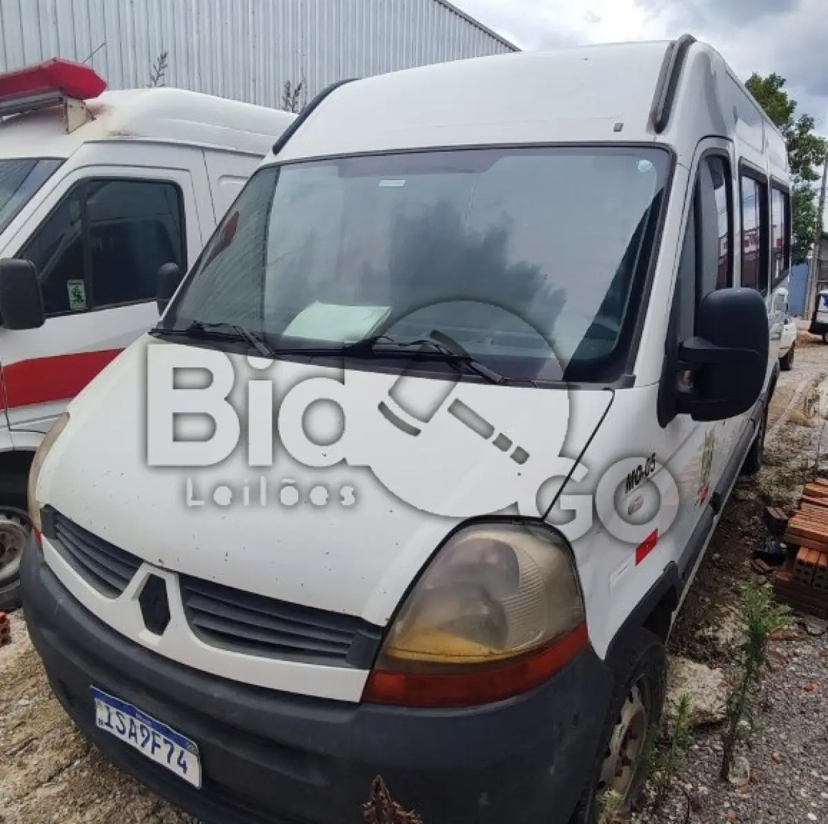 LOTE 011 - MICRO ÔNIBUS RENAULT/MASTER BUS16 DCI, Ano/modelo: 2011/2011