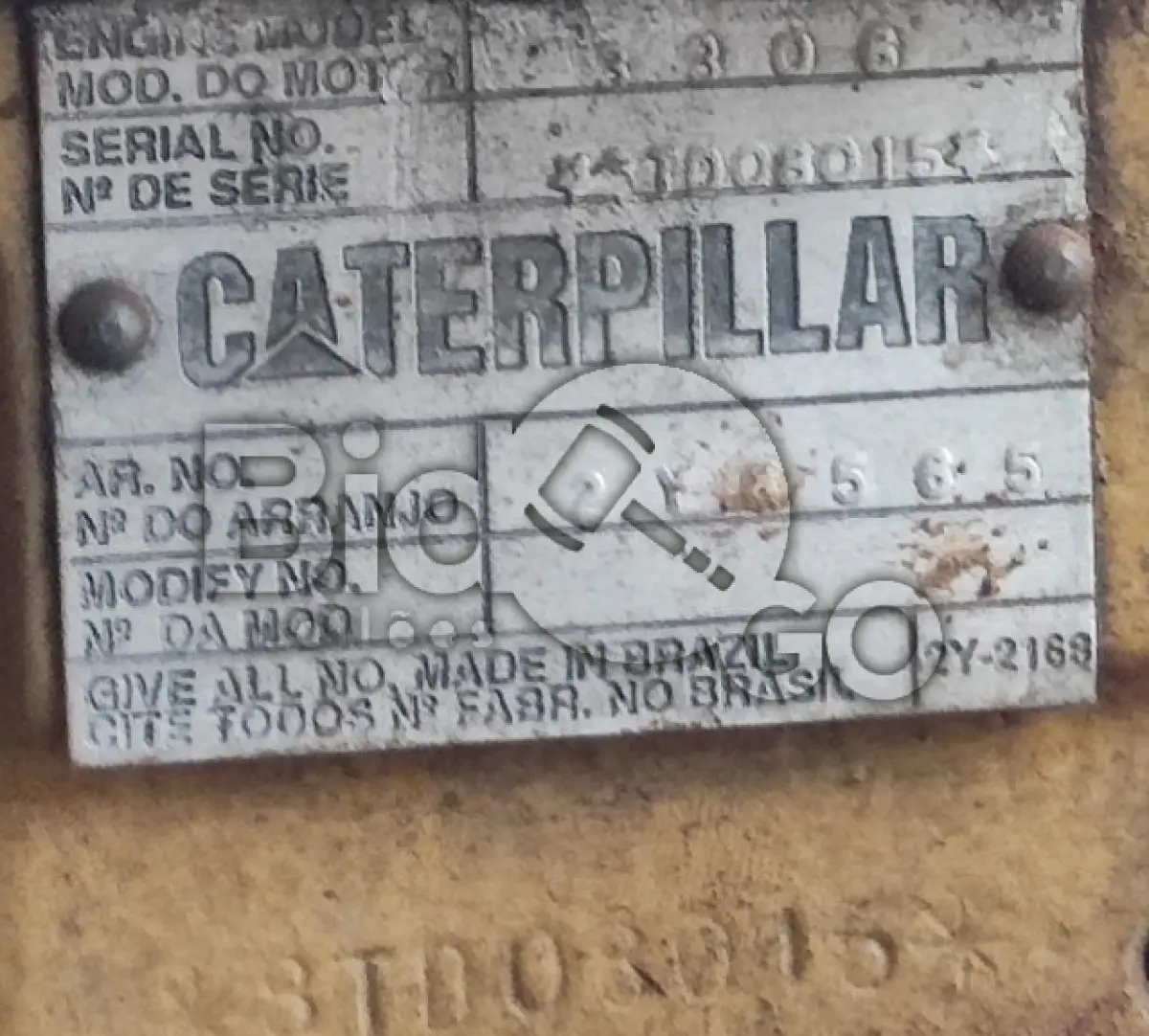 LOTE 020 - MOTONIVELADORA Caterpillar 140 G