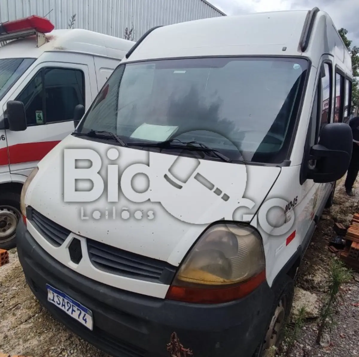 LOTE 011 - MICRO ÔNIBUS RENAULT/MASTER BUS16 DCI, Ano/modelo: 2011/2011