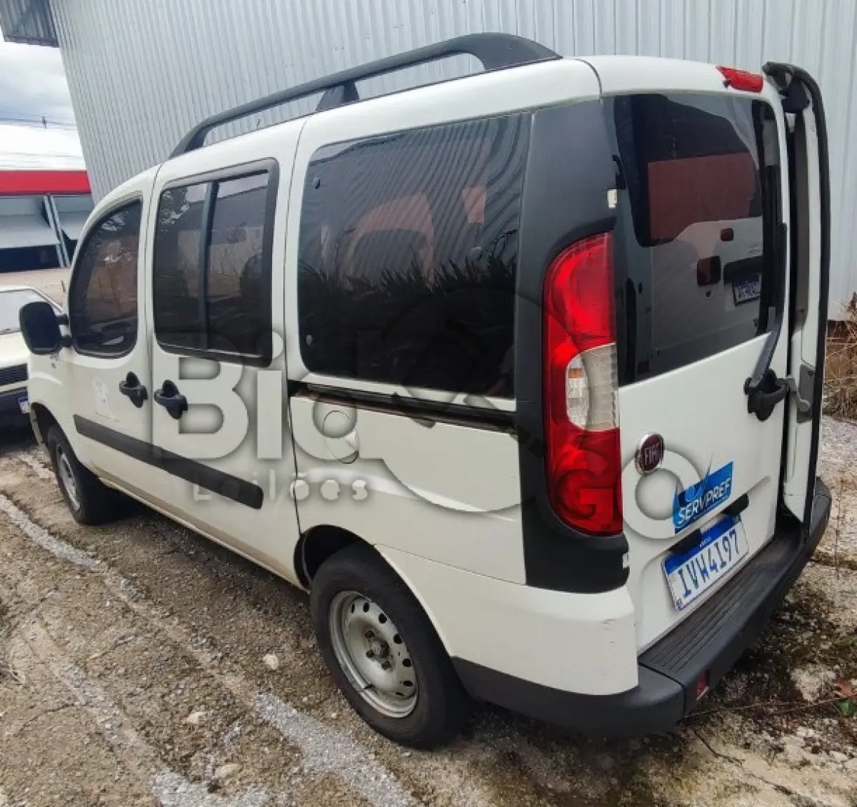 LOTE 007 - AUTOMOVEL FIAT/DOBLO ESSENCE 1.8, Ano/modelo: 2014/2014
