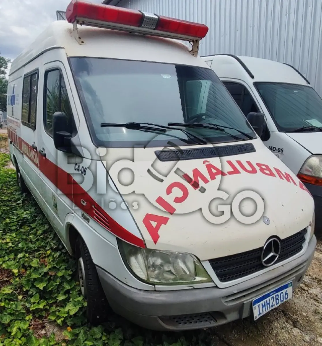 LOTE 008 - AMBULÃNCIA I/M.BENZ SPRINTER TH AMB, Ano/modelo: 2004/2004