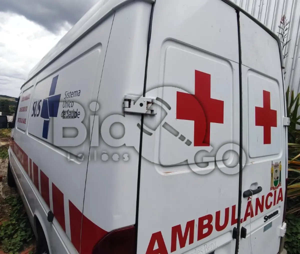 LOTE 008 - AMBULÃNCIA I/M.BENZ SPRINTER TH AMB, Ano/modelo: 2004/2004