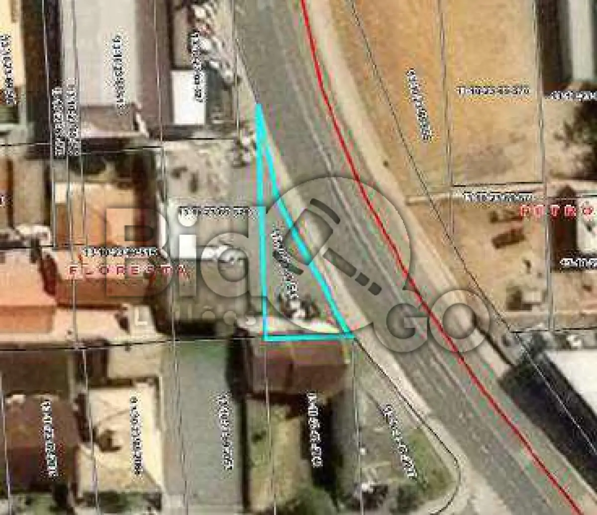 LOTE 012 - Imóvel situado na Rua São Paulo, S/N - Bairro Floresta, Joinville / SC -Terreno com área de 260,15m², sem benfeitorias.