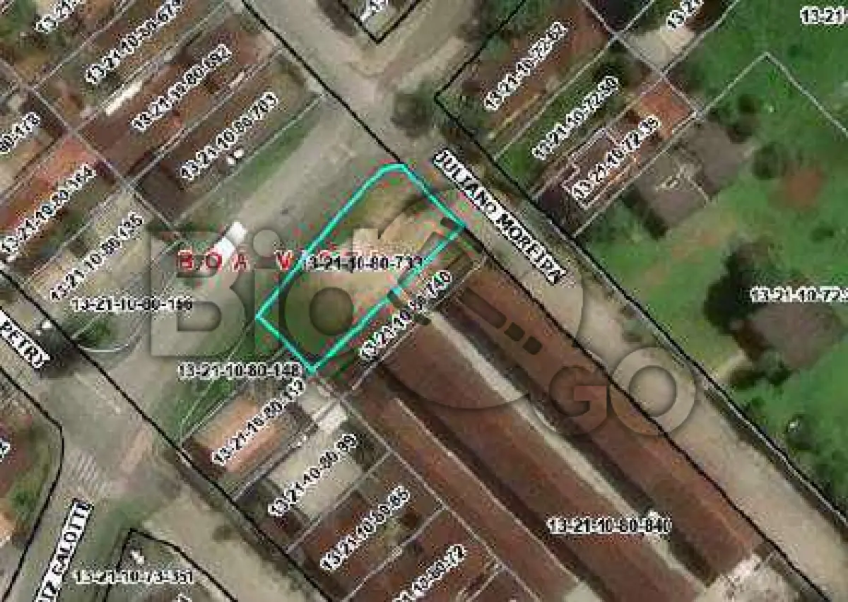 LOTE 002 - Imóvel situado na Rua Juliano Moreira, S/N - Bairro Boa Vista, Joinville /SC - Terreno com área de 400,00m², sem benfeitorias.