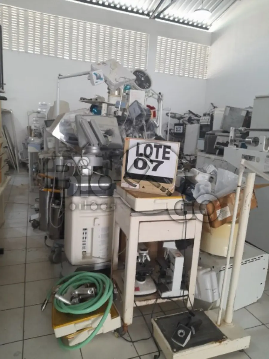 LOTE 007 - DIVERSOS MATERIAIS HOSPITALARES