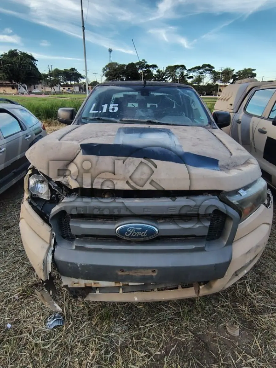 LOTE 015 - I/FORD RANGER XLSCD4 22C (MOTOR INCOMPLETO), FAB/MOD: 2017/2018