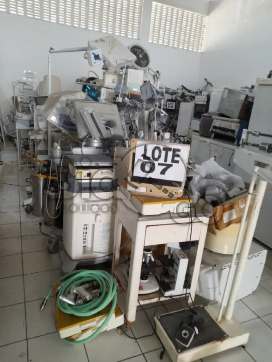LOTE 007 - DIVERSOS MATERIAIS HOSPITALARES