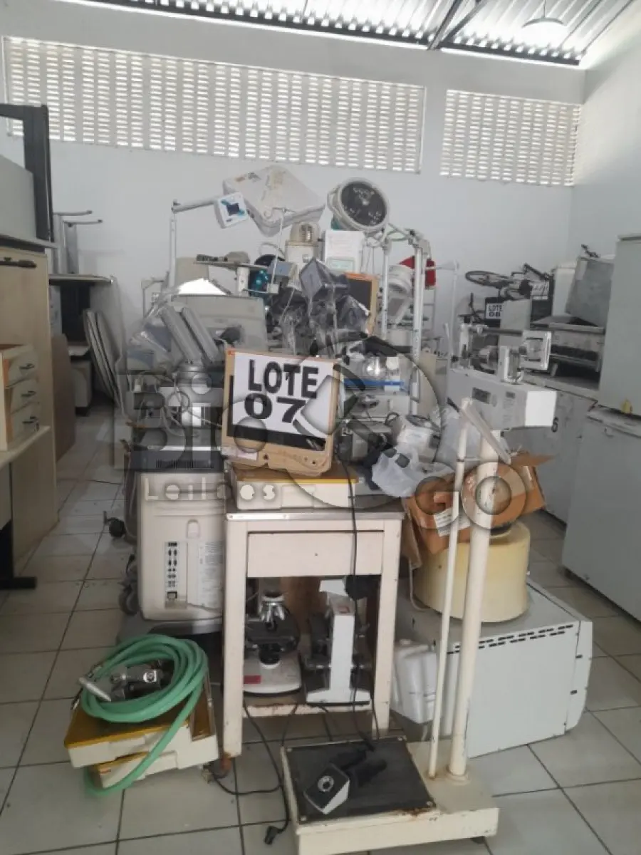 LOTE 007 - DIVERSOS MATERIAIS HOSPITALARES