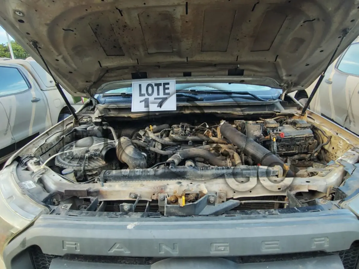 LOTE 017 - I/FORD RANGER XLSCD4 22C (MOTOR INCOMPLETO), FAB/MOD: 2017/2018