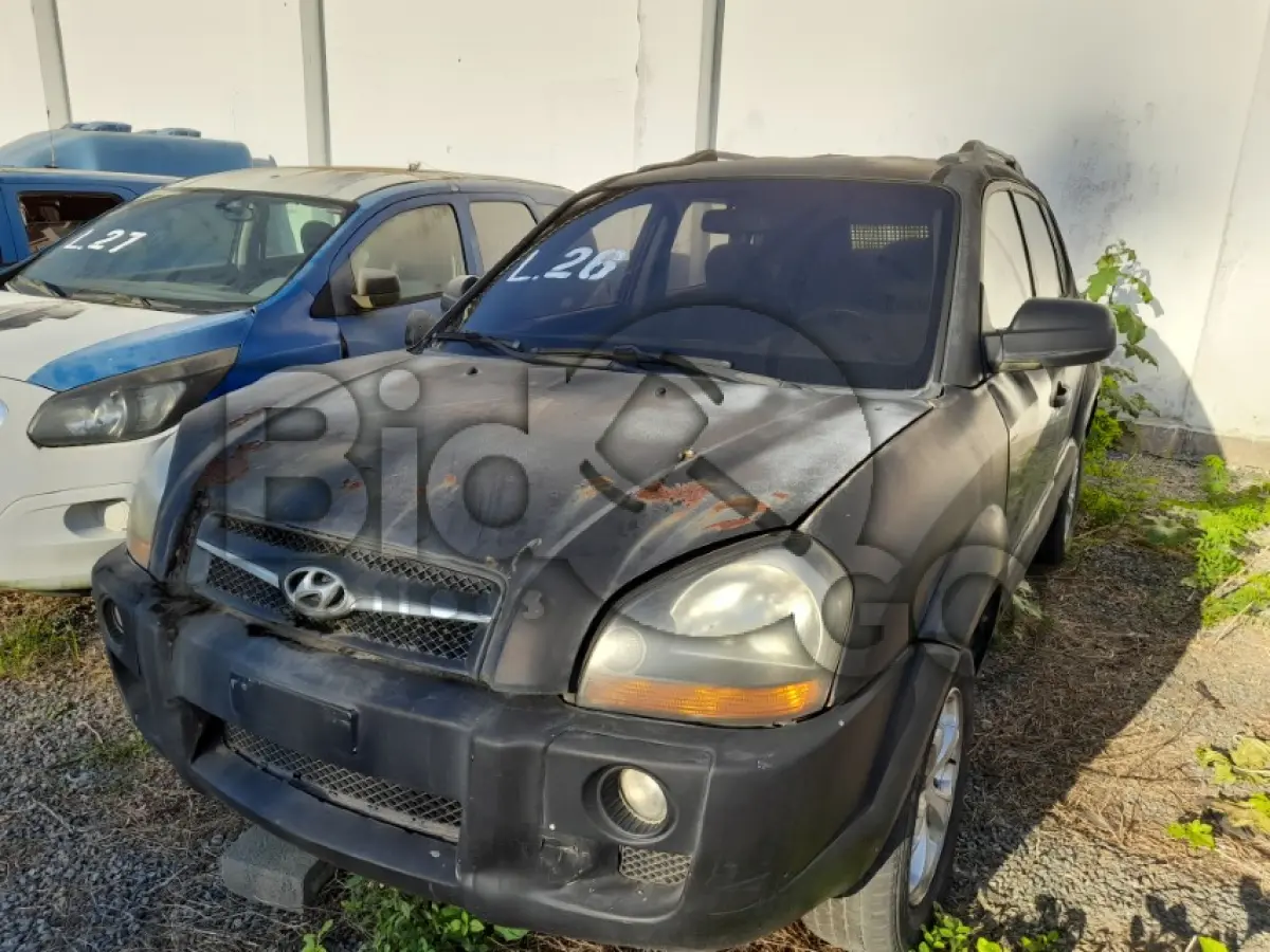 LOTE 026 - HYUNDAI/TUCSON GLB (MOTOR INCOMPLETO), FAB/MOD: 2012/2013