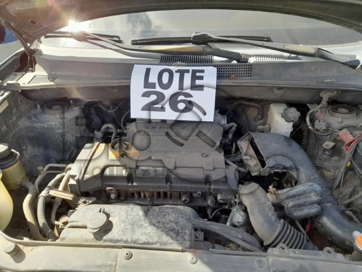 LOTE 026 - HYUNDAI/TUCSON GLB (MOTOR INCOMPLETO), FAB/MOD: 2012/2013