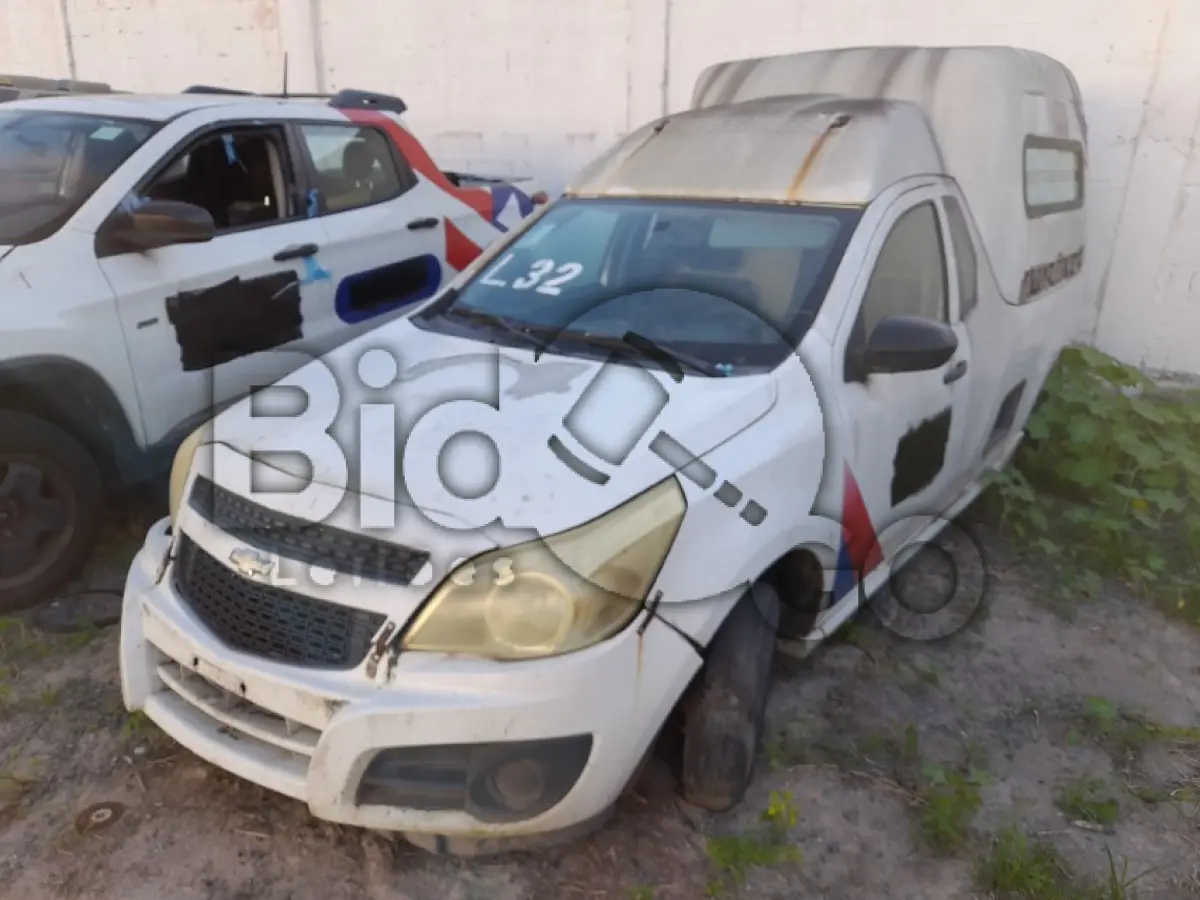 LOTE 032 - CHEV/MONTANA RAYTEC AMB (AMBULÂNCIA) (MOTOR INCOMPLETO), FAB/MOD: 2018/2018