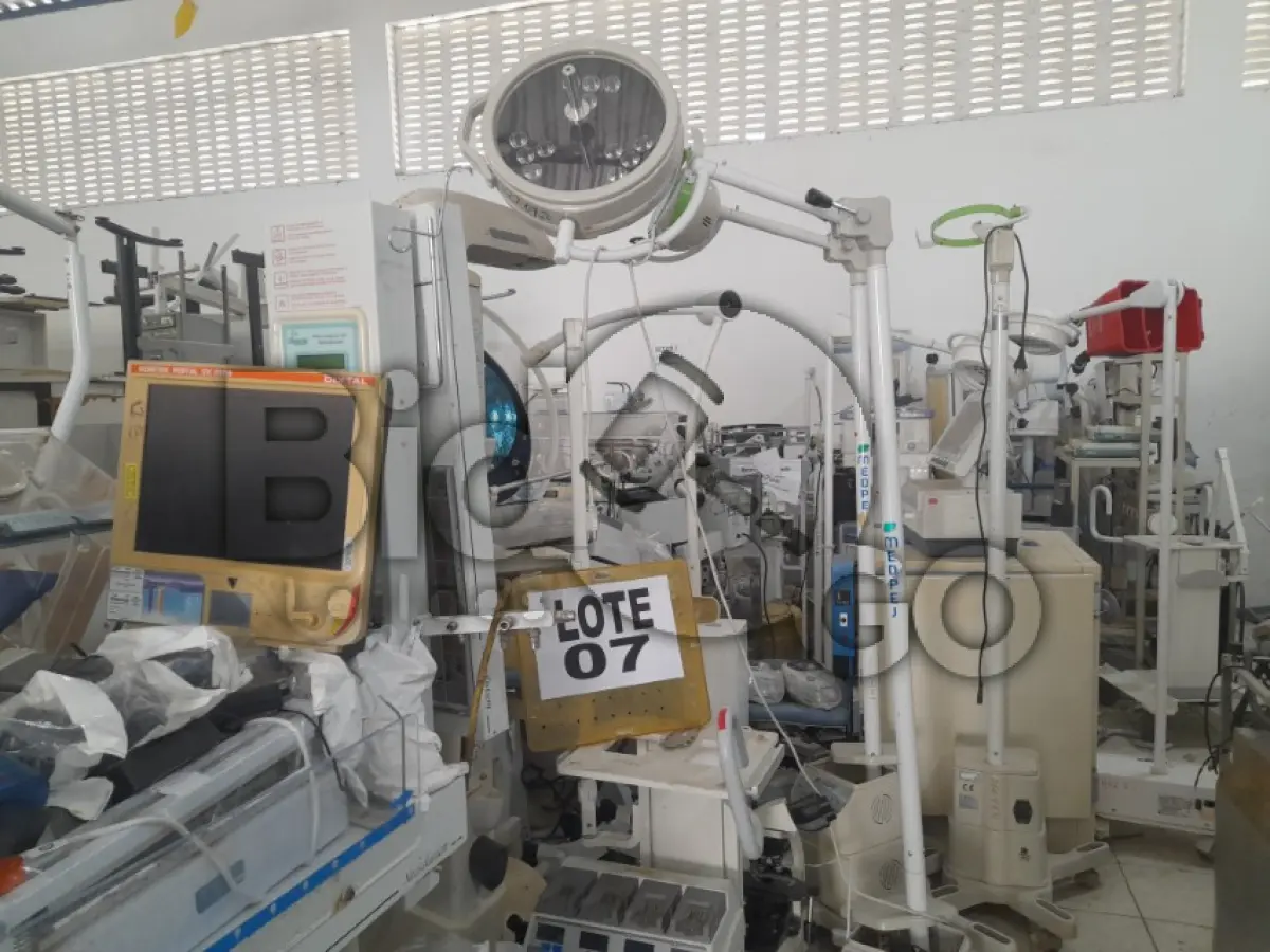 LOTE 007 - DIVERSOS MATERIAIS HOSPITALARES